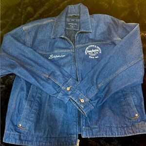 Abercrombie & Fitch denim Ford Bronco jacket